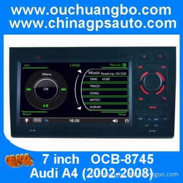 Ouchuangbo car dvd sat navi for Audi A4 2002-2008 with OSD menu,HD video